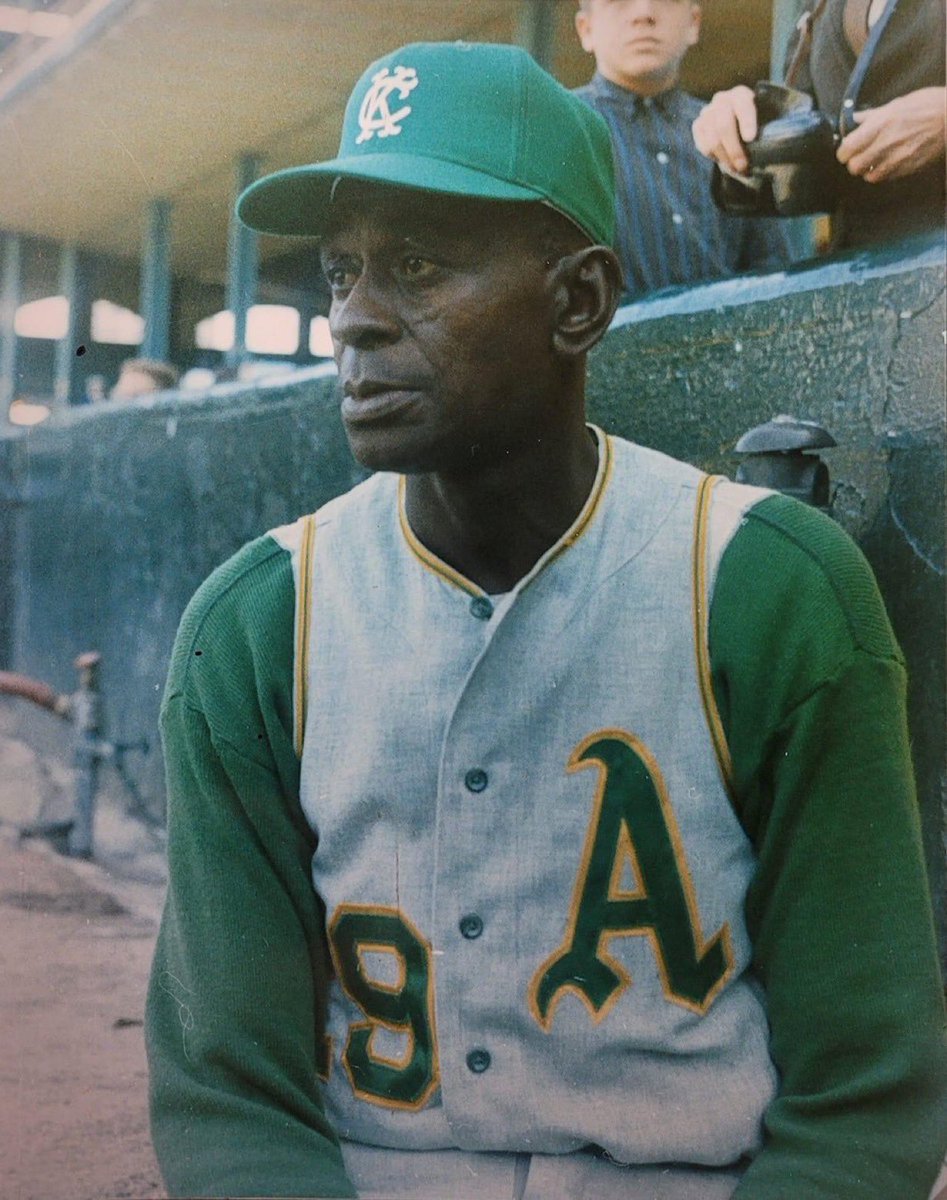 nut_history's tweet photo. The man. The myth. The legend. Satchel Paige in colour https://t.co/4vsDXf3yZ4