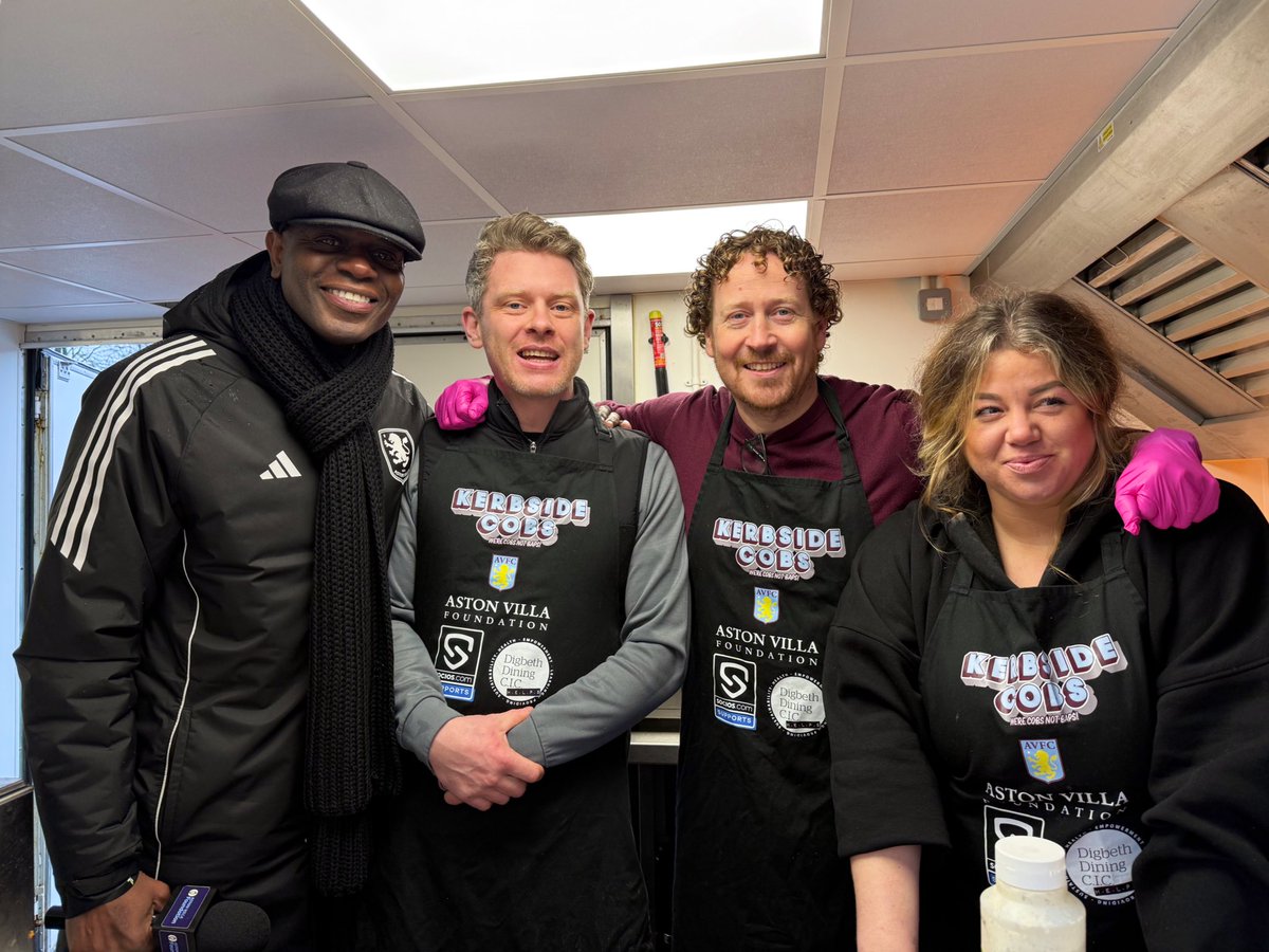 Jay White (@jaywhite_1) on Twitter photo Great to see <a href="/IanTaylor7/">Ian Taylor(Only one😁)</a> & <a href="/Villaboycey/">Nigel Boyle</a> doing some great work for the <a href="/AVFCFoundation/">Aston Villa Foundation</a> at Villa Park today, with Kerbside Cobs! #avfc Great to see <a href="/IanTaylor7/">Ian Taylor(Only one😁)</a> & <a href="/Villaboycey/">Nigel Boyle</a> doing some great work for the <a href="/AVFCFoundation/">Aston Villa Foundation</a> at Villa Park today, with Kerbside Cobs! #avfc