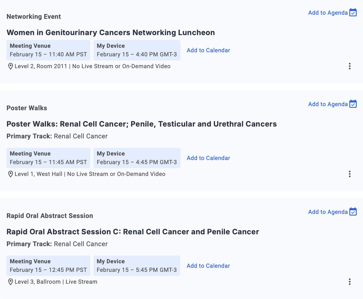 Good morning, <a href="/ASCO/">ASCO</a> #GU25! ☀️ Ready to kick off the third and final day! Starting with the poster session on RCC, penile, and testicular cancer, followed by oral abstracts, biomarkers &amp; adjuvant therapy for RCC, trials in progress, and a case-based session (failure on immuno)