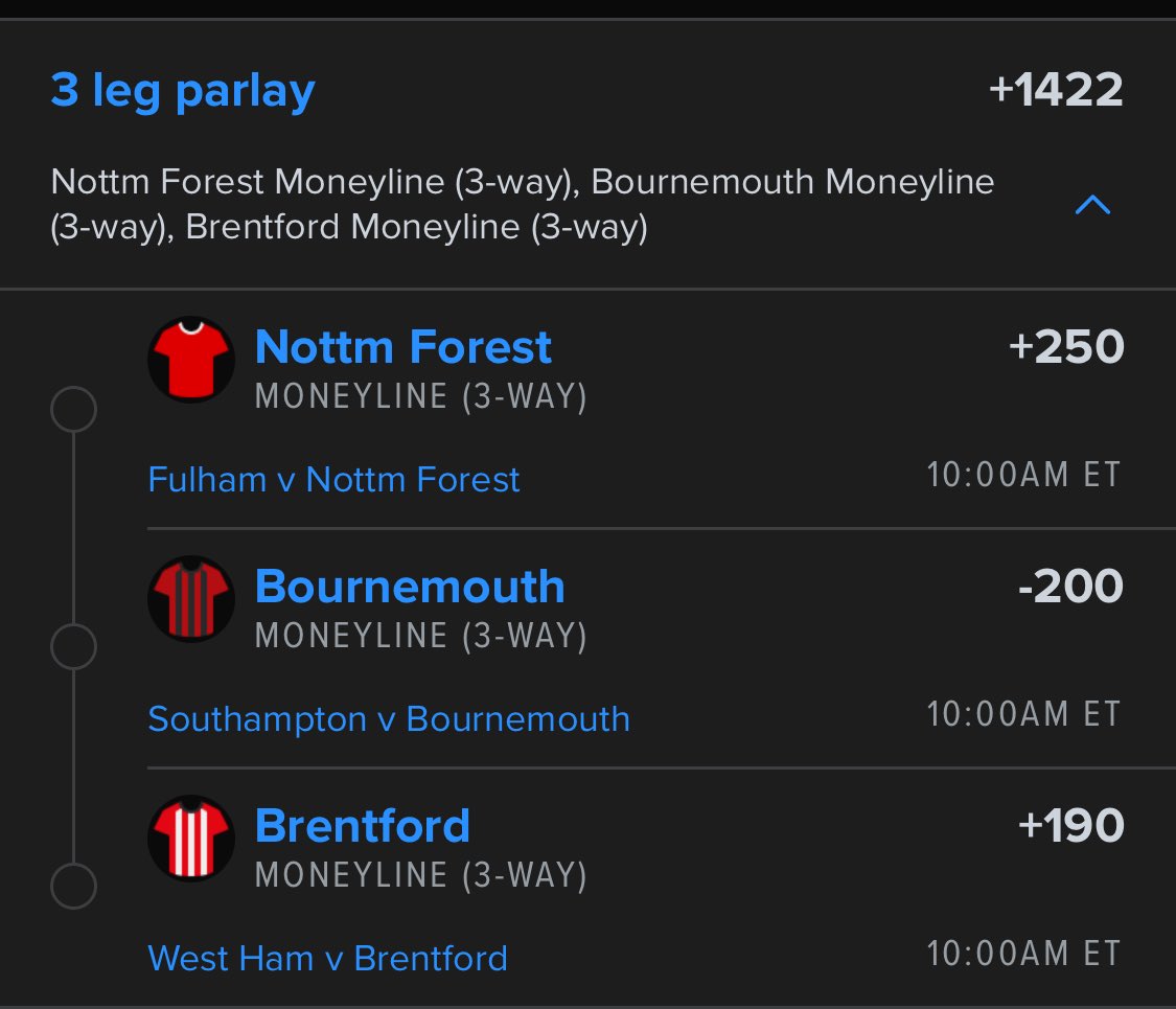 Cappernapper's tweet image. Hammer this. The entire mortgage.

#EPL #Parlay