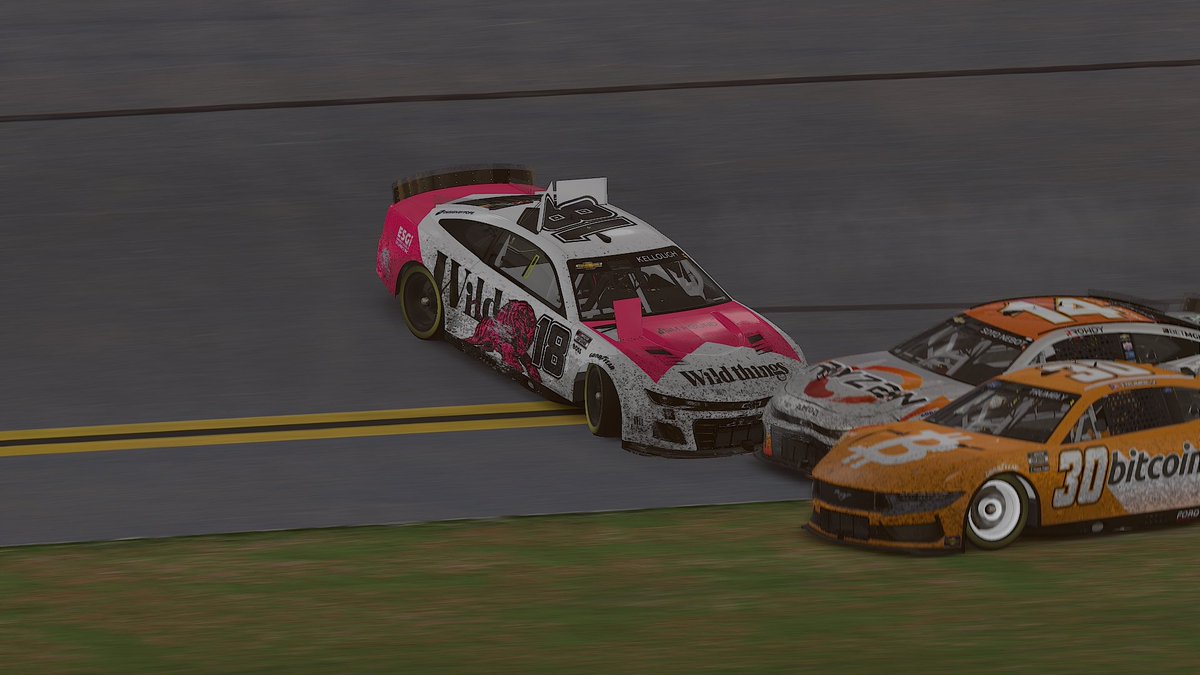 The 500 didn’t quite go to plan.  Restarted the final caution in 3rd with 2 laps to go.  Ended up getting crashed out coming to the white flag.