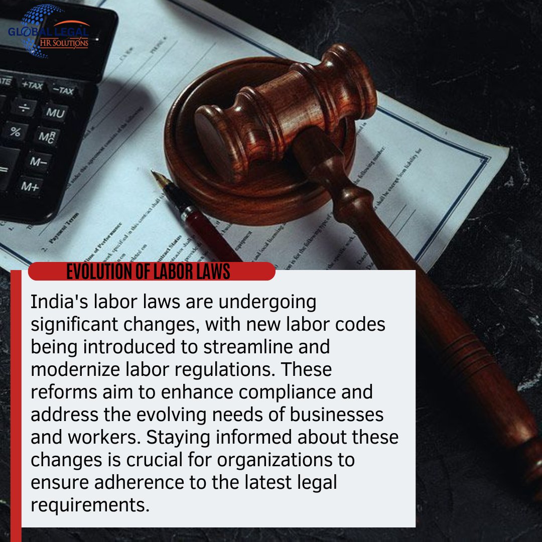 LegalHRSolution's tweet image. Changing the game for workers across India!

#employeerights #inclusiveworkplace #laborlawreform #fairworkplace #workplaceequality #hrrevolution #workenvironment #officeculture #currentaffairs