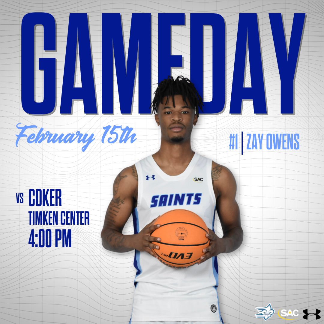 IT’S GAMEDAY!

🆚 Coker
📍 Timken Center
⏰ 4:00
📺 flohoops.com/live/141890-20…