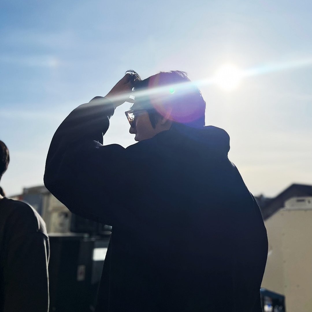 Captured candidly by my love or should I say a masterpiece by my one and only?