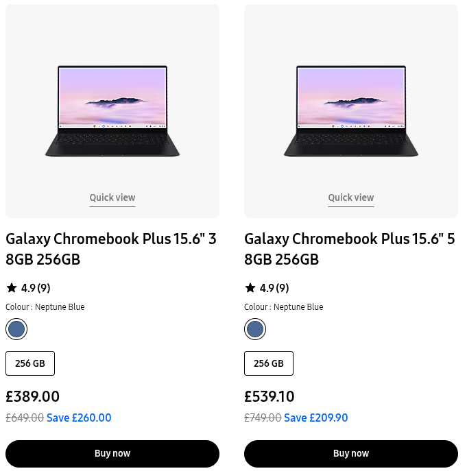 MergeDroid (@mergedroid) on Twitter photo If you have access to sites like <a href="/PerksAtWork/">Perk at Work</a> the prices on the Samsung Galaxy Chromebook Plus direct from Samsung are rather 🔥!
#Samsung #ChromebookPlus If you have access to sites like <a href="/PerksAtWork/">Perk at Work</a> the prices on the Samsung Galaxy Chromebook Plus direct from Samsung are rather 🔥!
#Samsung #ChromebookPlus