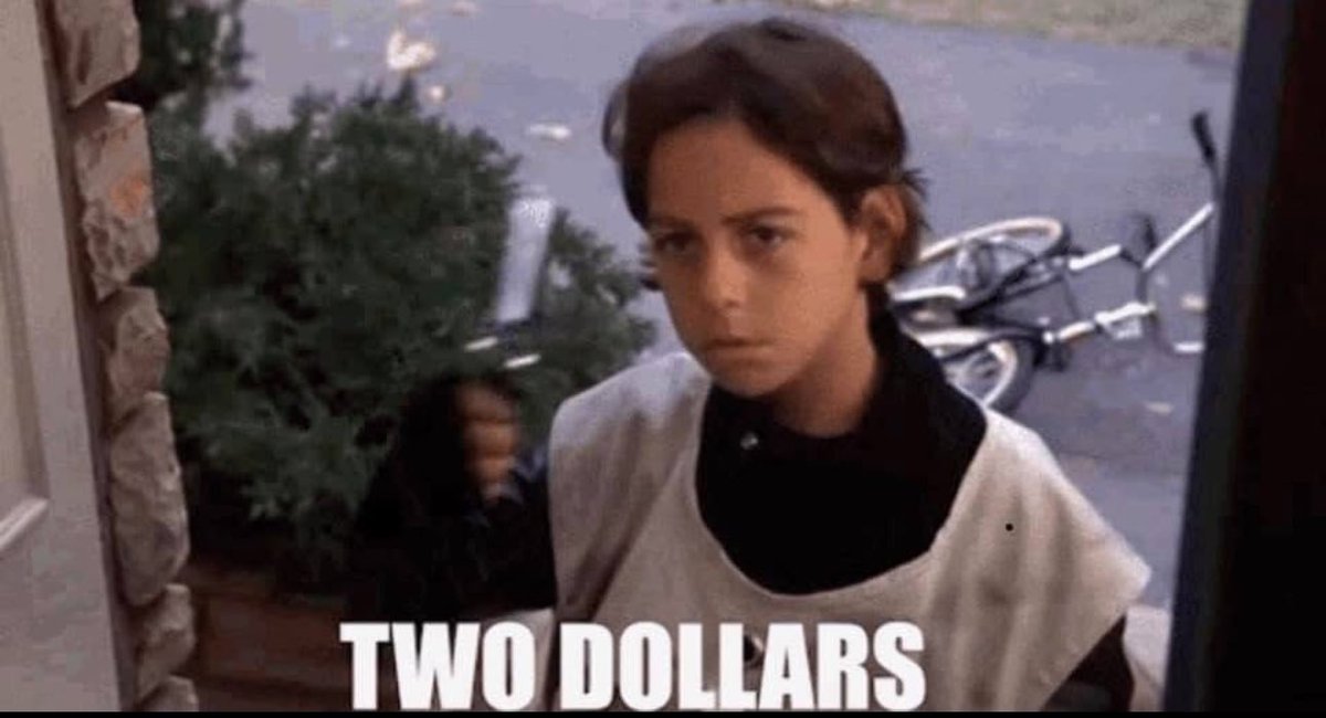 $2 to the paperboy