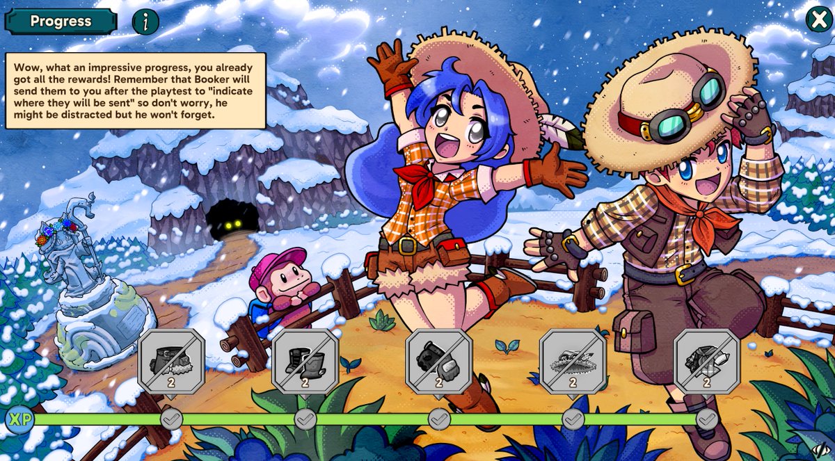 FoxCryptz's tweet image. 100% @smolbound. what a nice playtest this again has been.