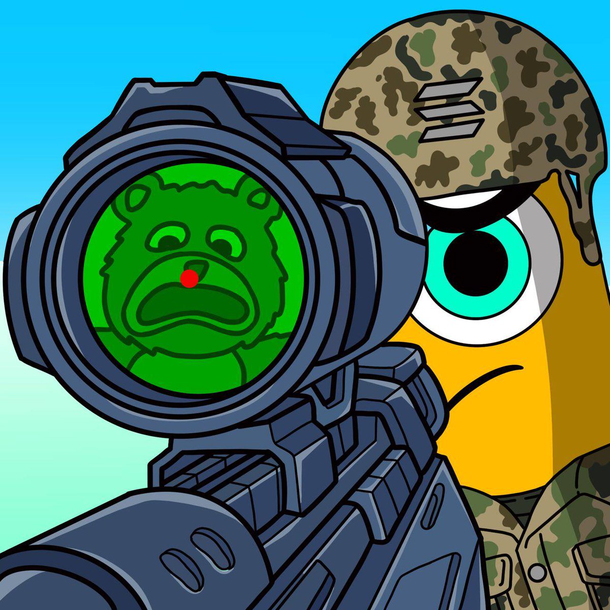 TARGET SPOTTED! 🐻💥

Grab your weapons troops⬇️
t.me/SoldiersSOL