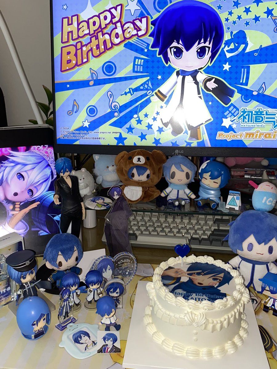 cinnamon_S2_'s tweet photo. #KAITOお誕生会2025 
#KAITO誕生祭2025 
#KAITO19th 
#KAITO 
💙💙💙카이토 오라버니 생일 축하드려요오 💙💙💙 https://t.co/Hzcj6nkLM6