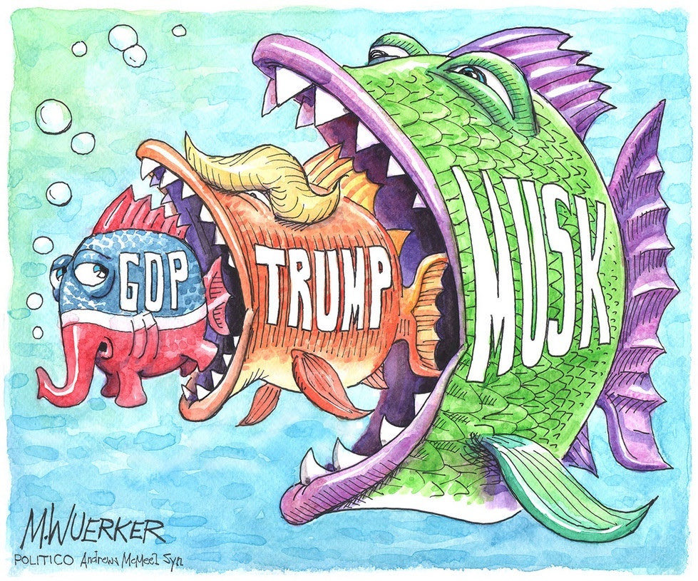 Now we need a great big submarine to eat all 3