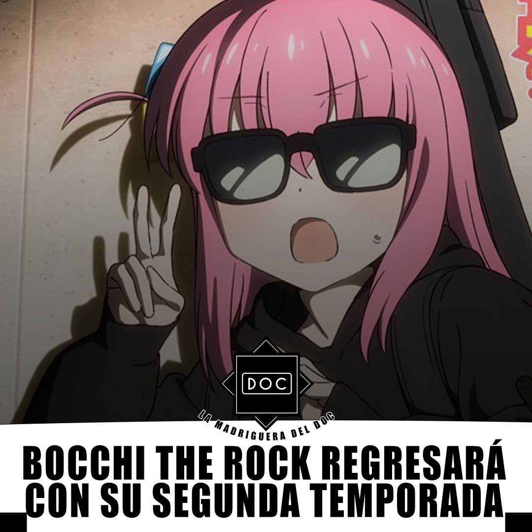 MadrigueraDoc's tweet photo. ¡VUELVE EN SECRET WA- Ah no, verdad...
A través de sus redes sociales, se ha confirmado que #Bocchitherock, la adaptación al anime del manga escrito y dibujado por Aki Hamaji, tendrá una segunda temporada.

Más detalles se darán próximamente.

#Bocchi #Bocchitherockanime https://t.co/ztyEYYirwq
