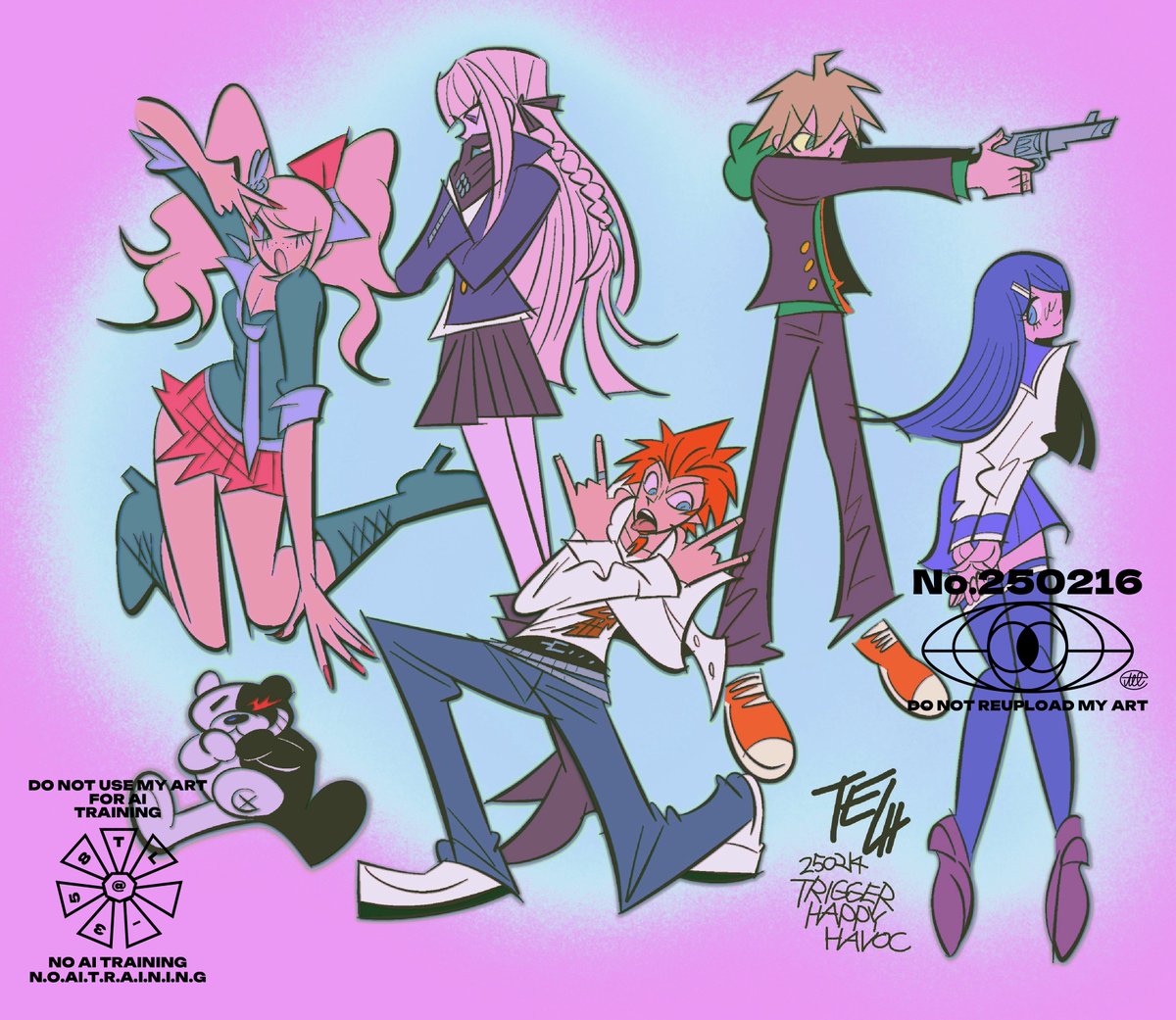 朝日奈葵 「#danganronpa#ダンガンロンパ 」|℡のイラスト