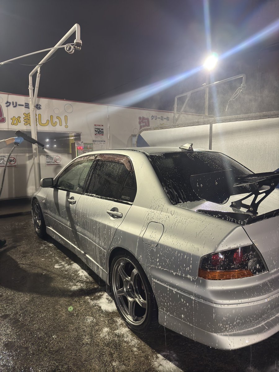 洗車してきたー