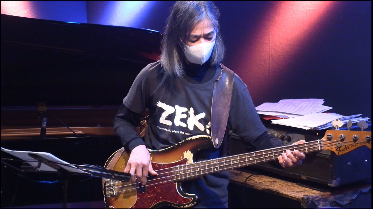 pit_inn_'s tweet photo. Today’s <ZEK!3> show is over!
Thank you for watching our live streaming!
(There is no archive streaming available for today's show due to copyright issues.)
#pitinnnetjazz
#shinjukupitinn
#ZEK3
#KurumiShimizu #piano
#YasushiYoneki #bass
#TamayaHonda #drums
#jazz https://t.co/Ru1BhZoBYE