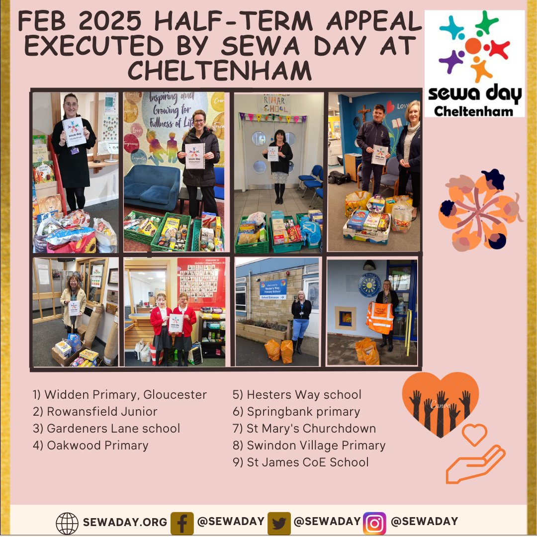 This Feb half-term food box appeal by <a href="/sewaday/">Sewa Day</a> Cheltenham was a remarkable success! We extend our deep gratitude to all volunteers &amp; contributors whose dedication &amp; generosity made this initiative possible. Your efforts are making a profound difference for those in greatest need.