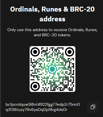 LcLukko's tweet photo. @xverse @bitcoinwizardry @MagicNetMoney @jenniferboogie
@IbironkeVictor9
@reubs_btc
bc1pcrdquw5l8vt4922fgg77edp2r75nn0q3f36tuzy79v6ys0q0pf8qj4ds0r https://t.co/icfZCM1lGo