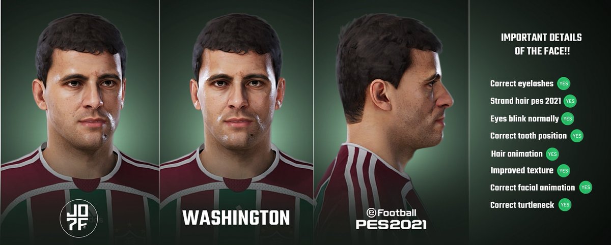 Washington - PES 2021 (PC MOD)
-
Become a subscriber and get the download released for this and other faces
-
Download:
Option 1 - buymeacoffee.com/jo7facemakercl…
Option 2 - ko-fi.com/s/41016d026e
-
#eFootball #PES #PES2021 #eFootball2025 #FIFA #EAFC24 #EAFC25
