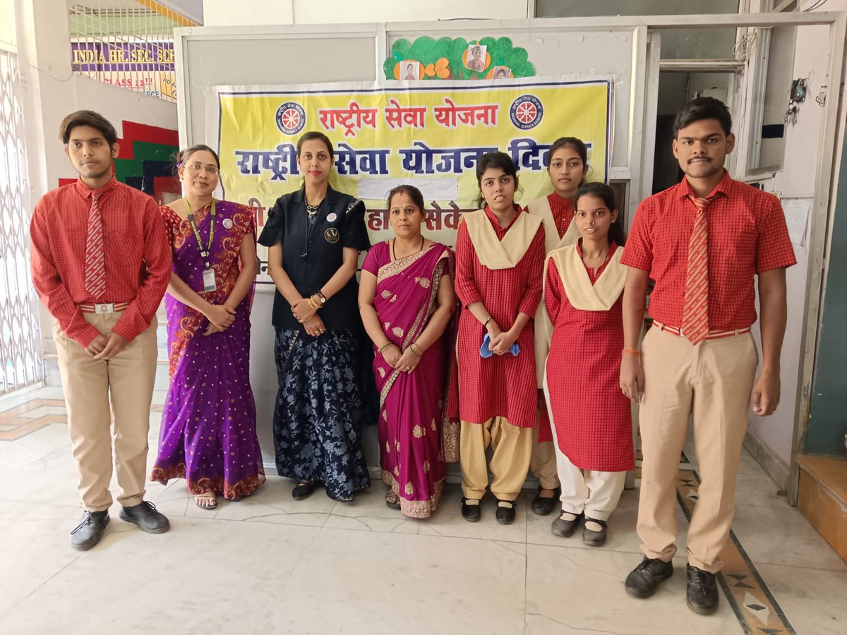NSS 'A' Certificate Exam held at New India School By Dr. Reena Tamrakar, NSS P.O.,Usha Devi Memorial College, Bilaspur,C.G.