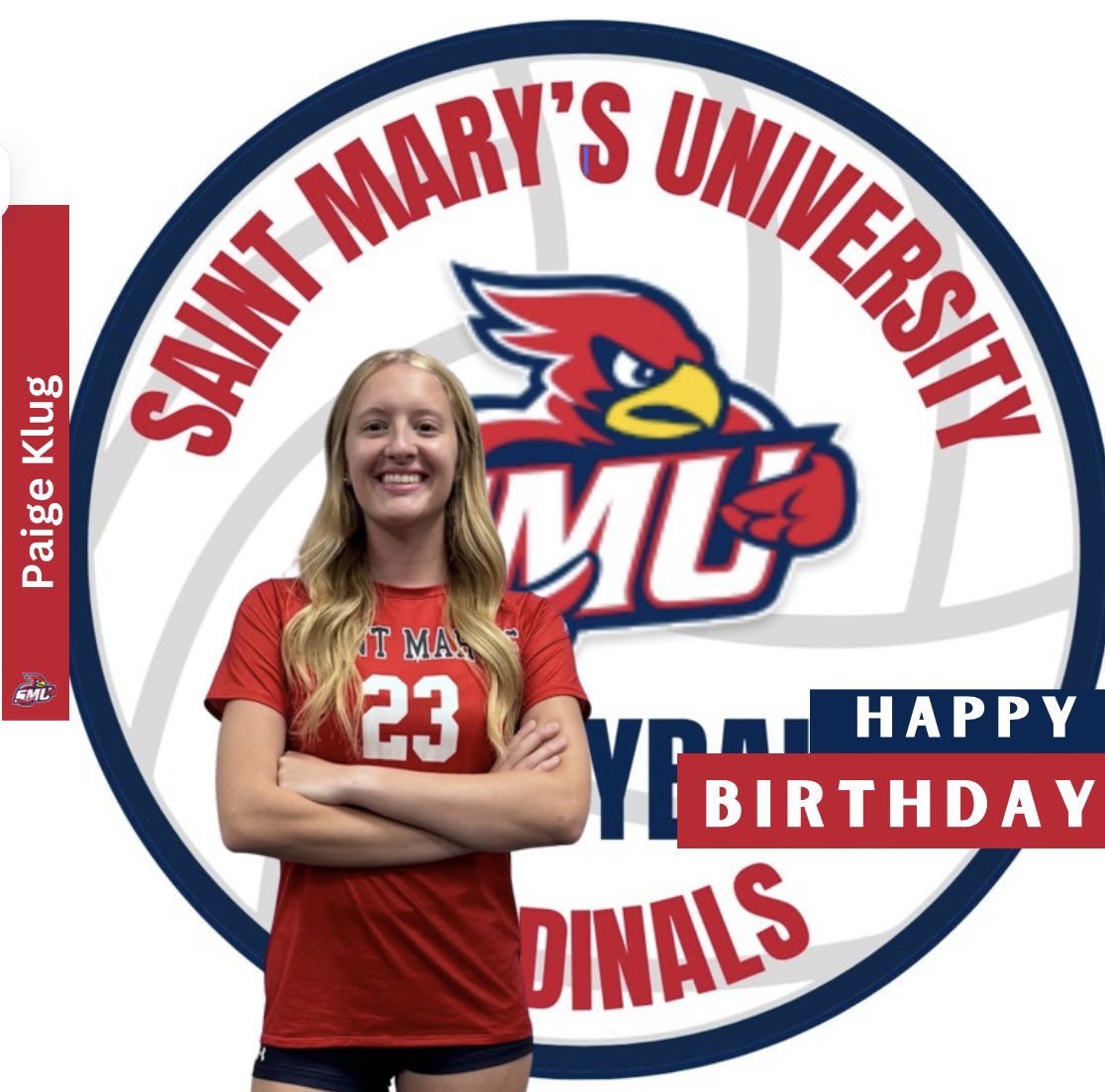 Happy Birthday Paige! 
🥳🎂🏐❤️