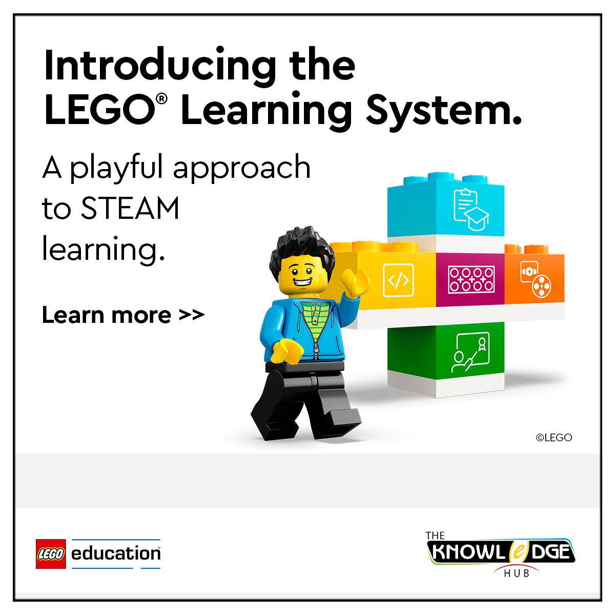 Champions aren’t born-they’re built! The LEGO® Learning System inspires children to 'win at life' through a dynamic, STEAM-based curriculum that fosters creativity, problem-solving, and hands-on learning.