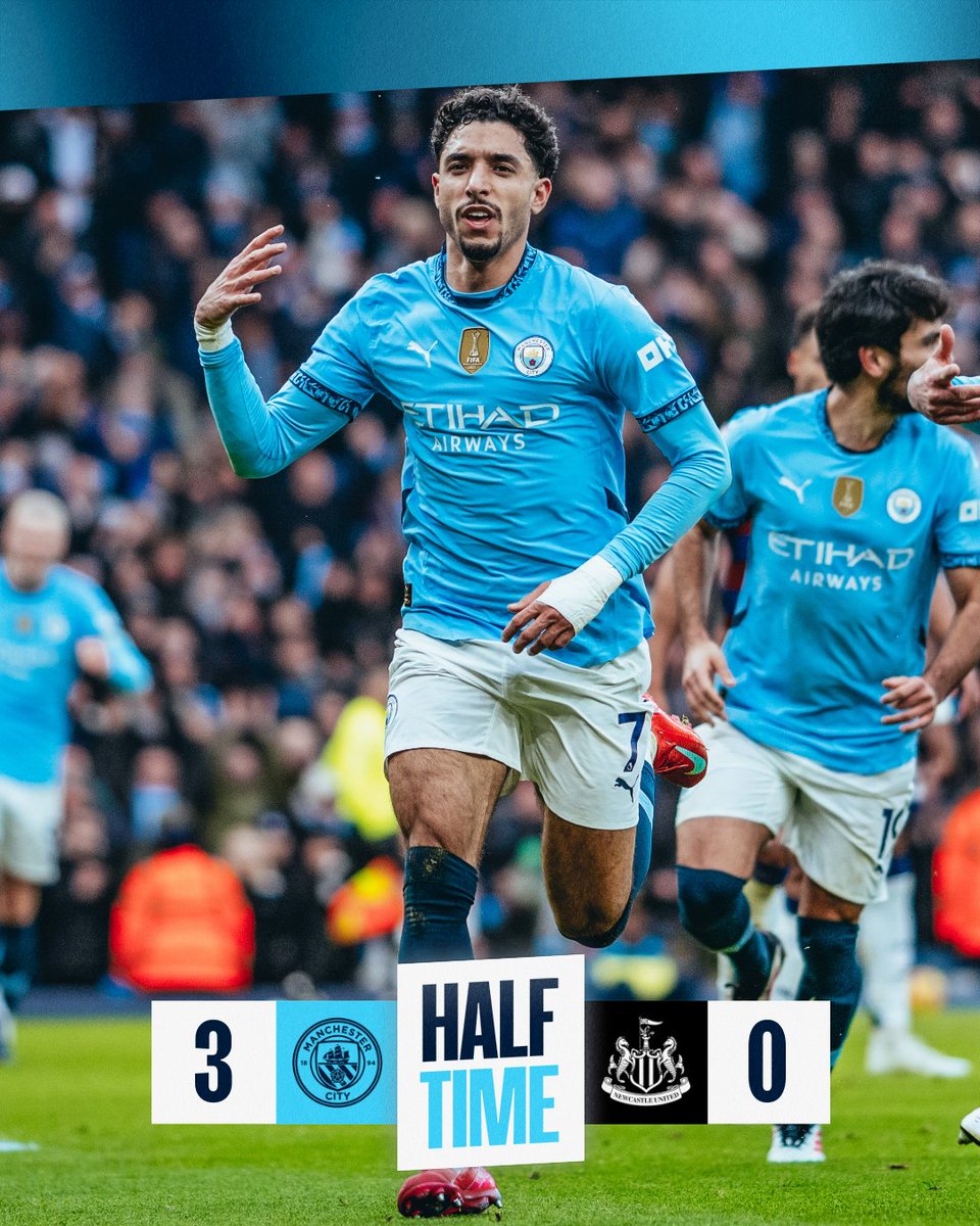 Omar Marmoush.

🩵 3-0 ⚫️ #ManCity