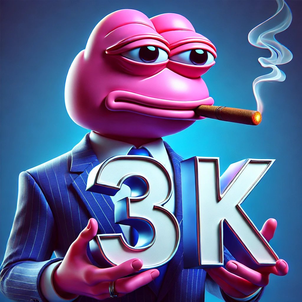 3K Followers 🫶

$PORK 🐷 PorkCoin.com