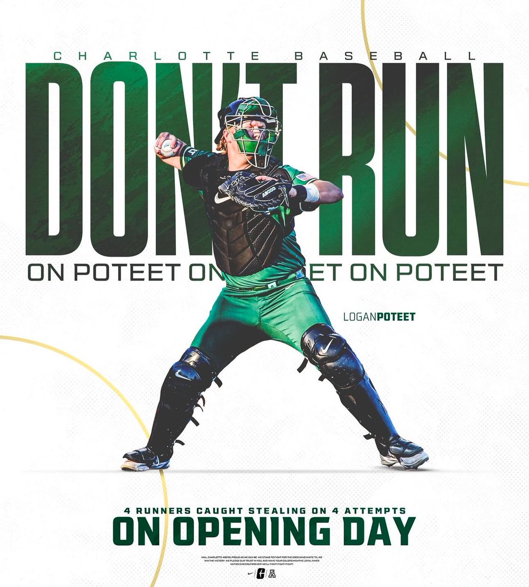 Have a day <a href="/Logan5Poteet/">Logan Poteet</a> <a href="/CharlotteBSB/">Charlotte Baseball</a>