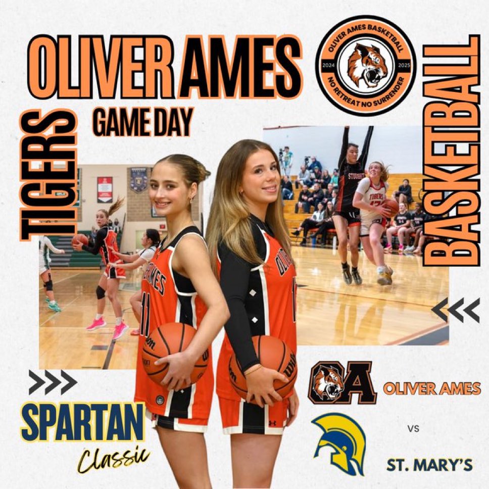 GAME DAY
2025 <a href="/spartan_classic/">Spartan Classic Lynn, MA</a>

📍 St. Mary’s of Lynn HS
🆚 <a href="/Smhgirlshoop/">SMHgirlshoop</a>
⏰ 6:15pm

🐅🏀
<a href="/OAHSTigersports/">Oliver Ames Athletics</a> <a href="/boosters_oa/">OA Basketball Boosters</a>