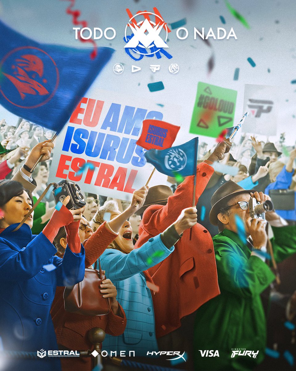 EstralEsports__'s tweet image. Hagamos sentirles el poder de la #LTASul. Es todo o nada, y vamos por todo. 

Bora fazer eles sentirem o poder da #LTASul. É tudo ou nada, e vamos com tudo.

HOY Y MAÑANA. HOJE E AMANHÃ É: #GOIE #GOPAIN #GOLOUD #GOLEV