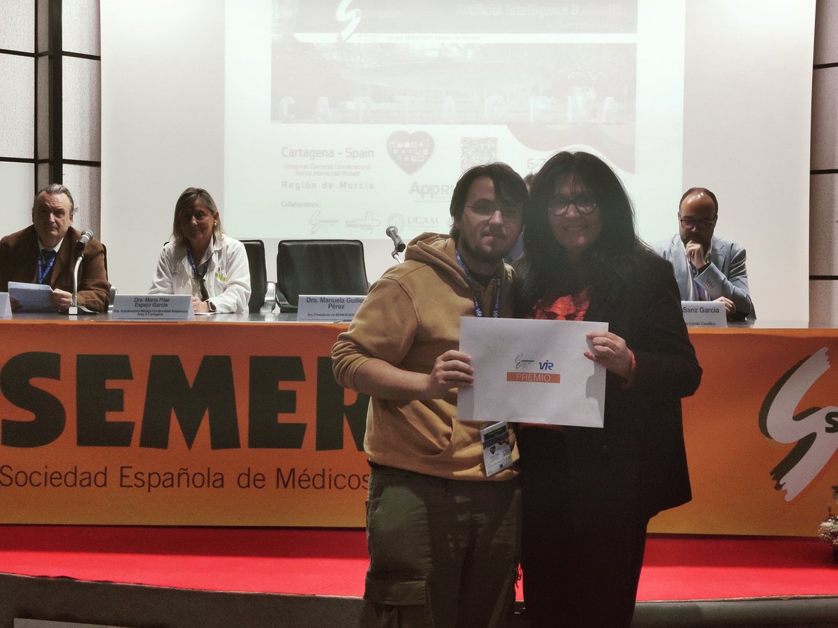 iSaluDigital Semergen (@ticsemergen) on Twitter photo 1º Premio Comunicación. Caso Clínico:
#EUNNTTSEMERGEN25
MANEJO DEL USO DE FLUOXETINA EN UNA GESTANTE PRECOZ CON TRASTORNO DE ANSIEDAD GENERALIZADA. RESOLUCIÓN CON AUXILIO DE CHATGPT.
Iván Gallego Hernández
<a href="/LaboratoriosVir/">Laboratorios VIR</a>
<a href="/SEMERGENap/">SEMERGEN | Médicos de AP #SEMERGEN25</a> 1º Premio Comunicación. Caso Clínico:
#EUNNTTSEMERGEN25
MANEJO DEL USO DE FLUOXETINA EN UNA GESTANTE PRECOZ CON TRASTORNO DE ANSIEDAD GENERALIZADA. RESOLUCIÓN CON AUXILIO DE CHATGPT.
Iván Gallego Hernández
<a href="/LaboratoriosVir/">Laboratorios VIR</a>
<a href="/SEMERGENap/">SEMERGEN | Médicos de AP #SEMERGEN25</a>