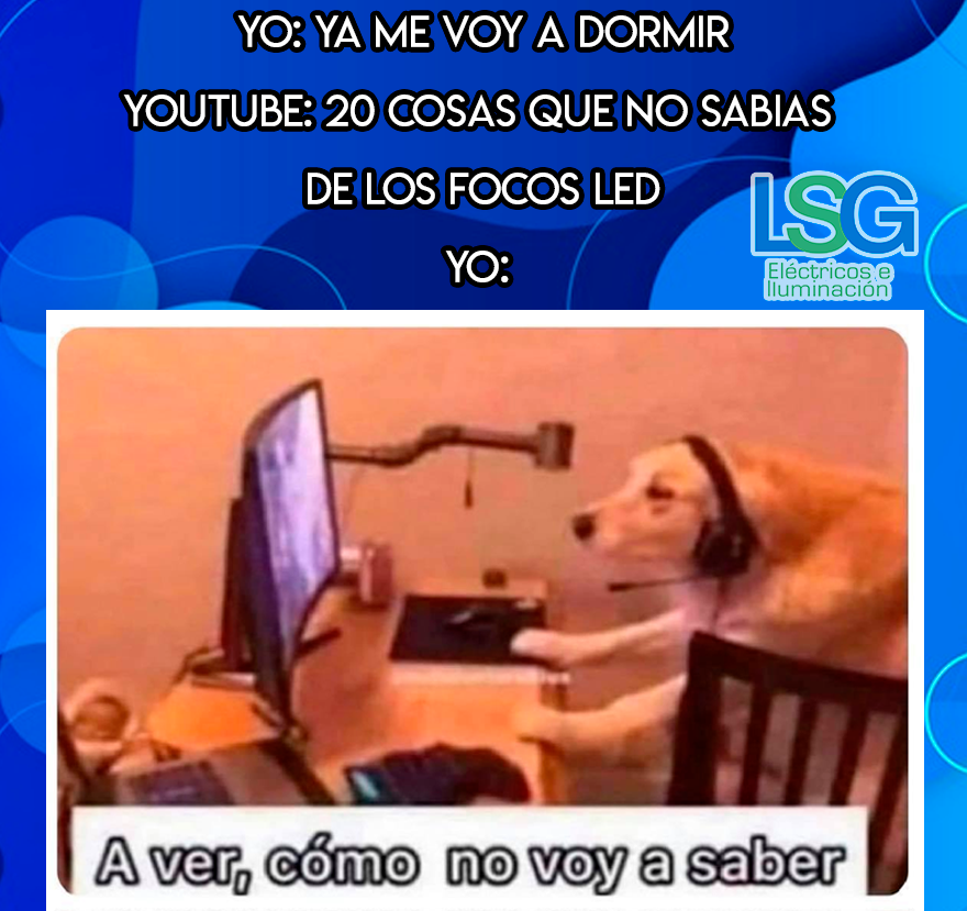 ElectricosLsg's tweet image. 🐶💡
#Iluminación #FocosLED #Meme #Lomito