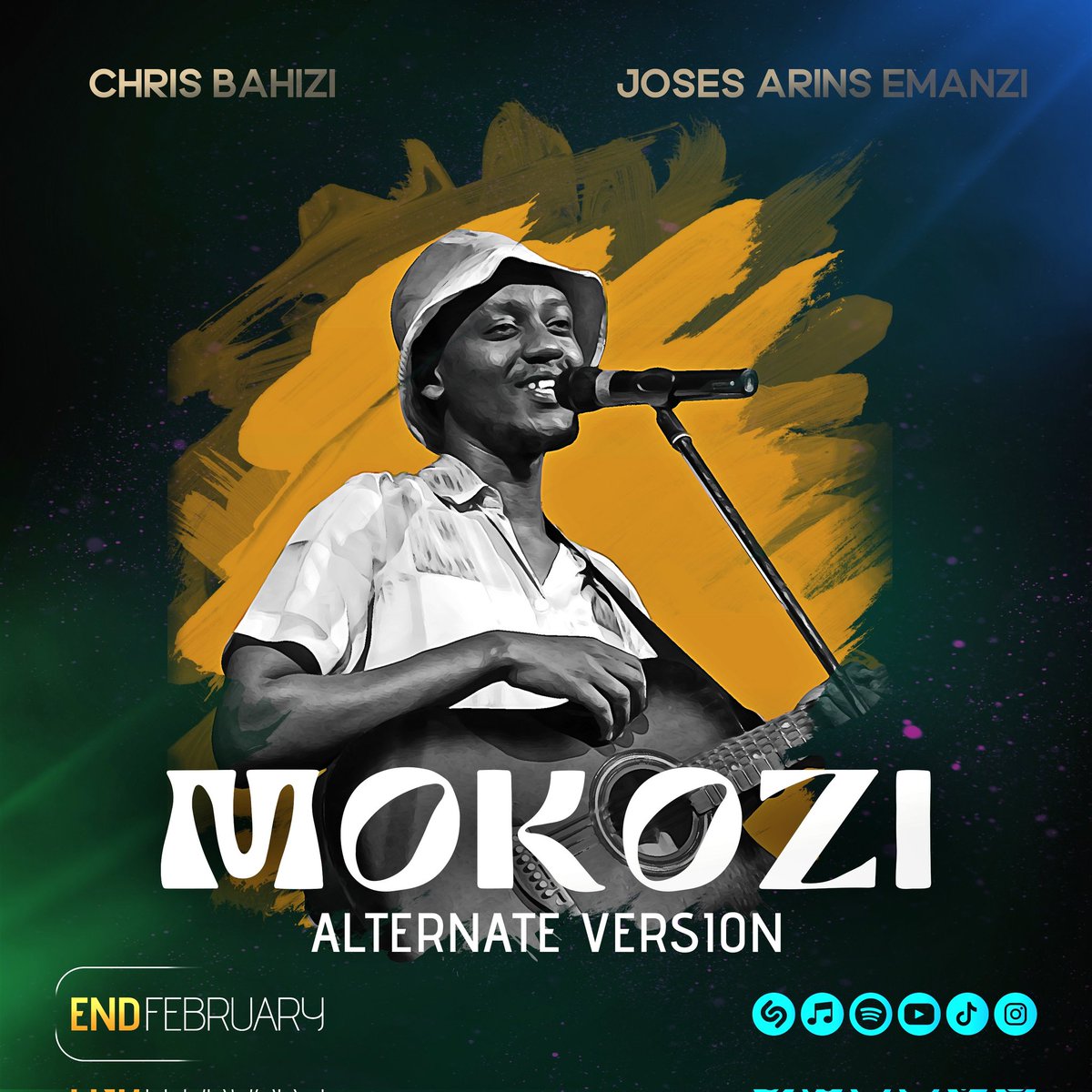 chrisbahizic's tweet photo. MOKOZI Alternative Version EP will be out End of February 🎶 

Contains:
- Instrumental
- Instrumental &amp; Backups
- Sped Up
- Slowed

Catch it on popular streaming services and social media 🎶 https://t.co/vBDxKt5x2v