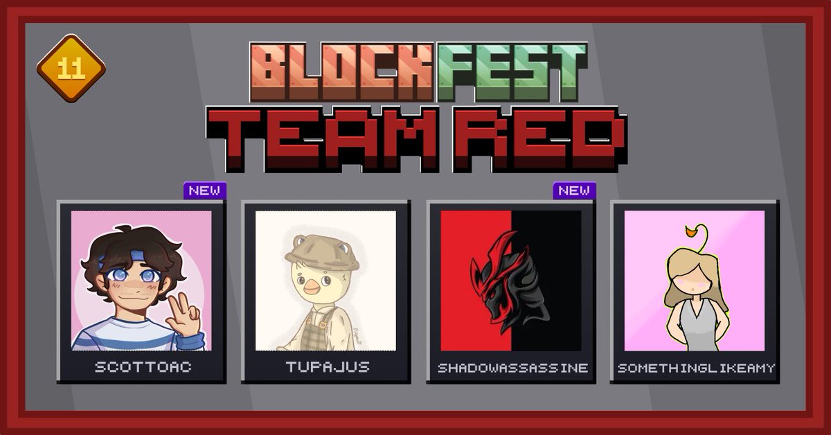 First and foremost, BlockFest 11 Red Team!

<a href="/scottoac/">Scotto</a> <a href="/Tupajus/">Tupajus</a> <a href="/Shad0wassassine/">Shadowassassine</a> <a href="/SmthlikeAmy/">SomethinglikeAmy</a>