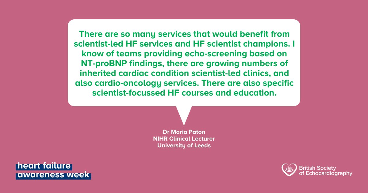 For #HeartFailure Awareness Week, Dr Maria Paton, NIHR Clinical Lecturer at the University of Leeds shares her journey into providing scientist-led clinics - read her blog here: ow.ly/OZ1A50UZvqI