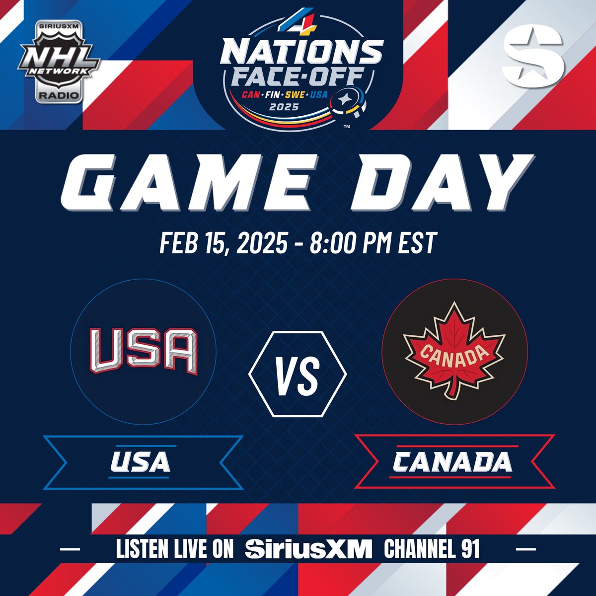 SiriusXM NHL Network Radio (@siriusxmnhl) on Twitter photo We have LIVE Pregame Coverage starting at 7pm ET Puck Drop just after 8pm ET on <a href="/SiriusXMNHL/">SiriusXM NHL Network Radio</a>
LISTEN LIVE- sxm.app.link/4NationsFaceOf… We have LIVE Pregame Coverage starting at 7pm ET Puck Drop just after 8pm ET on <a href="/SiriusXMNHL/">SiriusXM NHL Network Radio</a>
LISTEN LIVE- sxm.app.link/4NationsFaceOf…