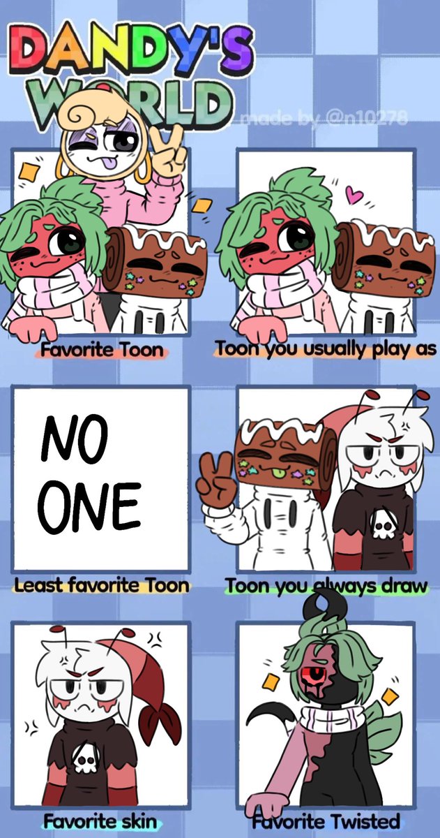 I tried this… ( Lazy & probably bad quality) #dandysworld