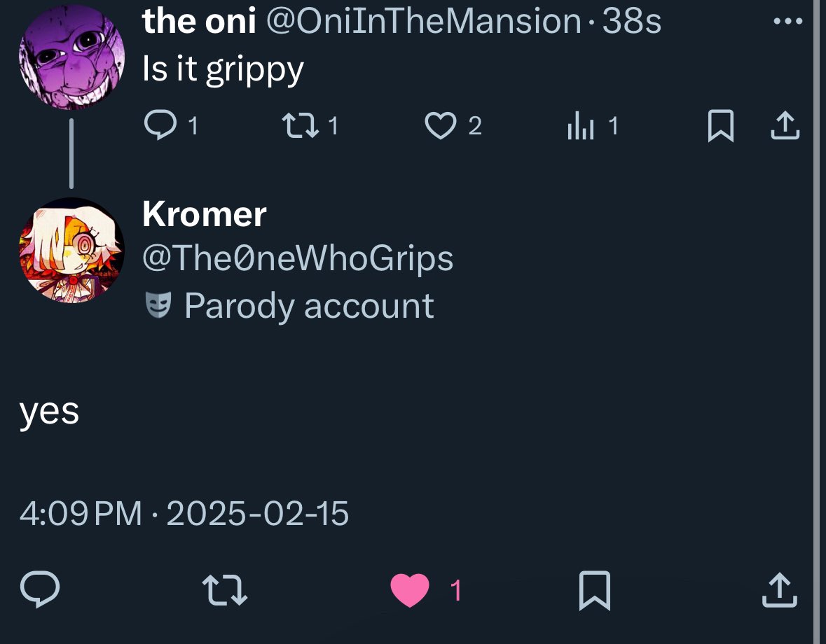 IT’S
IT’S
MMM
GRIPPY!!!