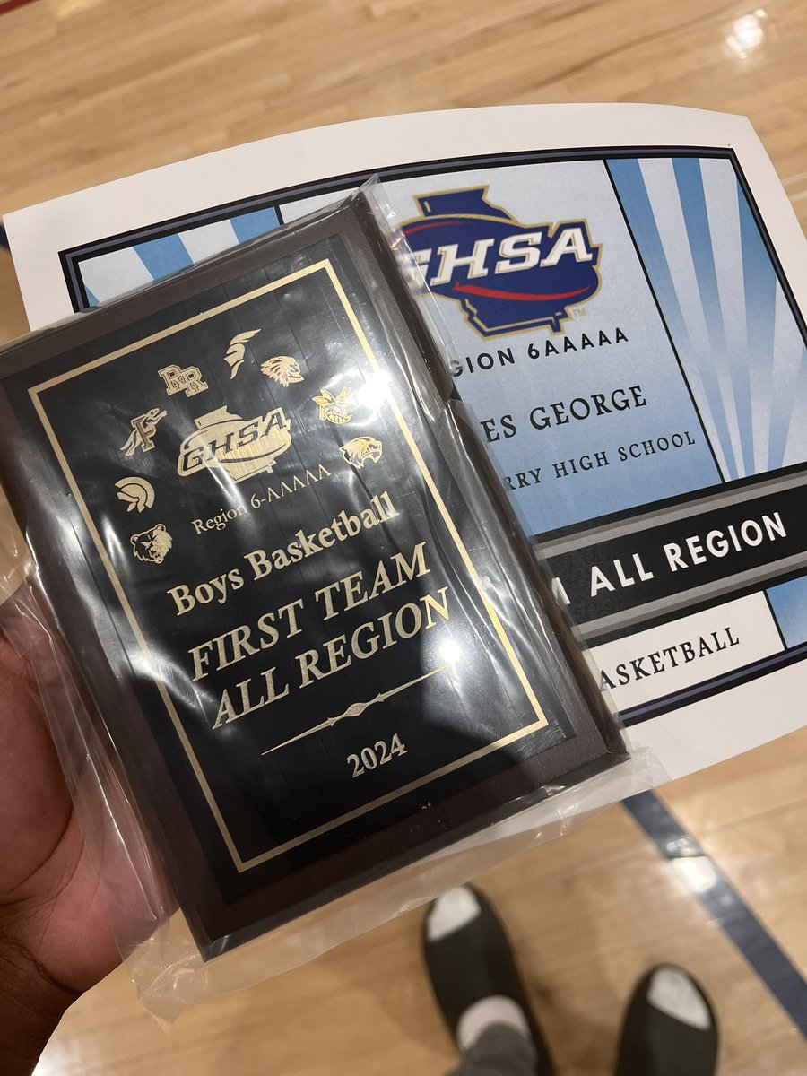 Blessed to be named First Team All-Region🙏