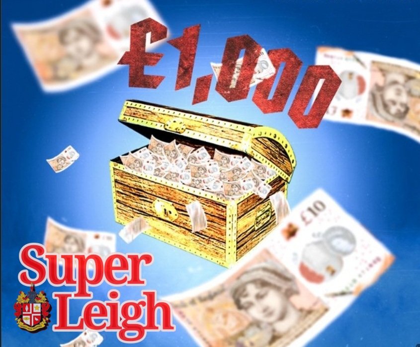 SuperLeigh13's tweet photo. Join SuperLeigh for as little as £1 per week. Be in with a chance to win a weekly to prize of £1000

Join today -> https://t.co/qLUtqBgCve

Proud to support @LeighLeopardsRL 🐆 https://t.co/PiSLFLmdDK