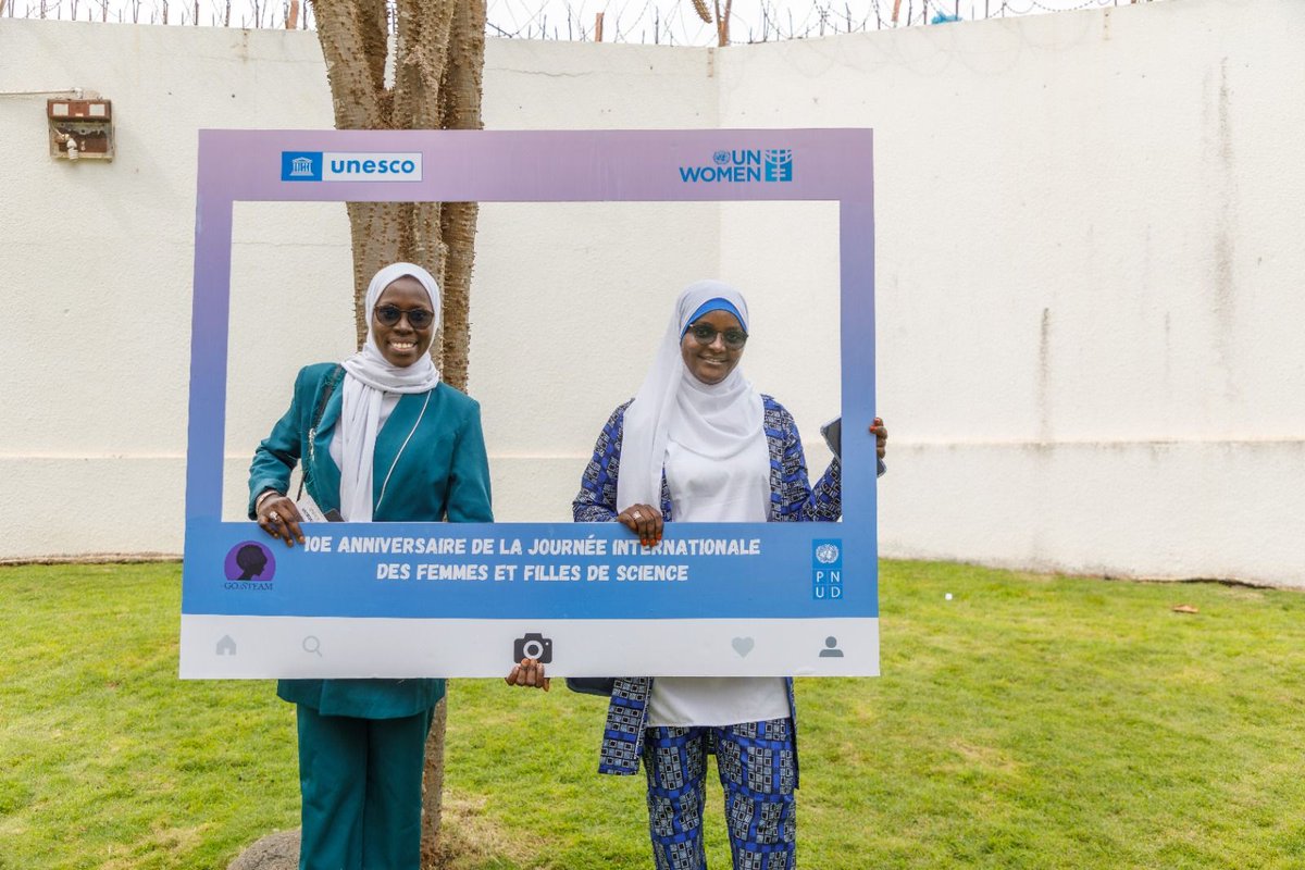Un grand merci à <a href="/UNESCO/">UNESCO 🏛️ #Education #Sciences #Culture 🇺🇳</a> pour cette invitation au 10e anniversaire de la Journée internationale des femmes et des filles de science organisé en collaboration avec l'ONU Femmes, le PNUD et l'association Go 4STEAM

#FemmesDeScience #JournéeInternationale 🌟