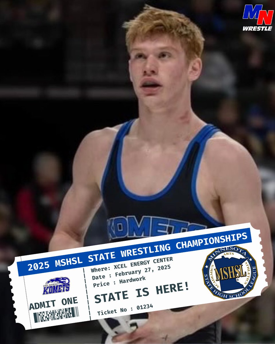Kasson-Mantorville Is your 1AA Section Champions

🎟 Punched!