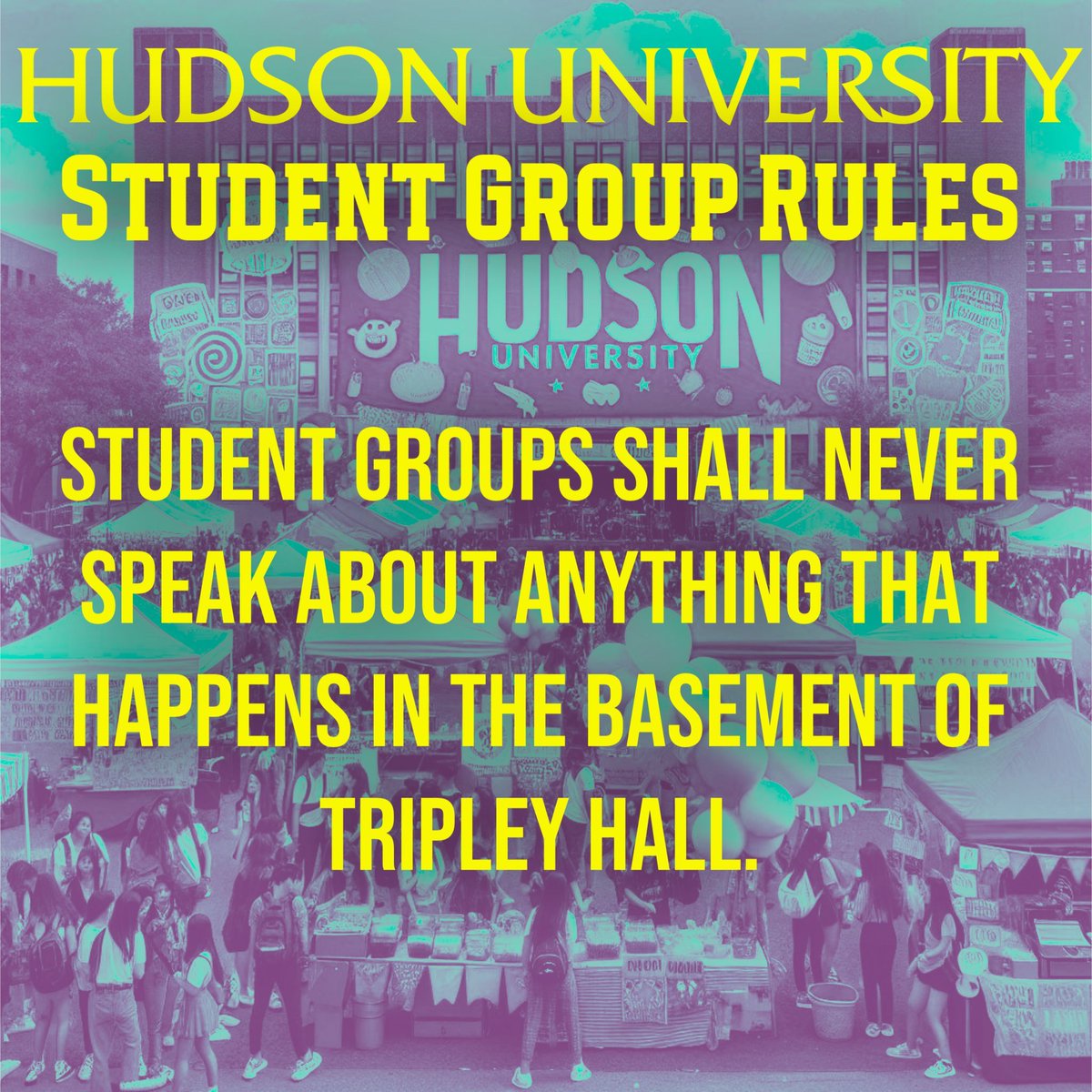 OfficialHudsonU's tweet image. #StudentGroups