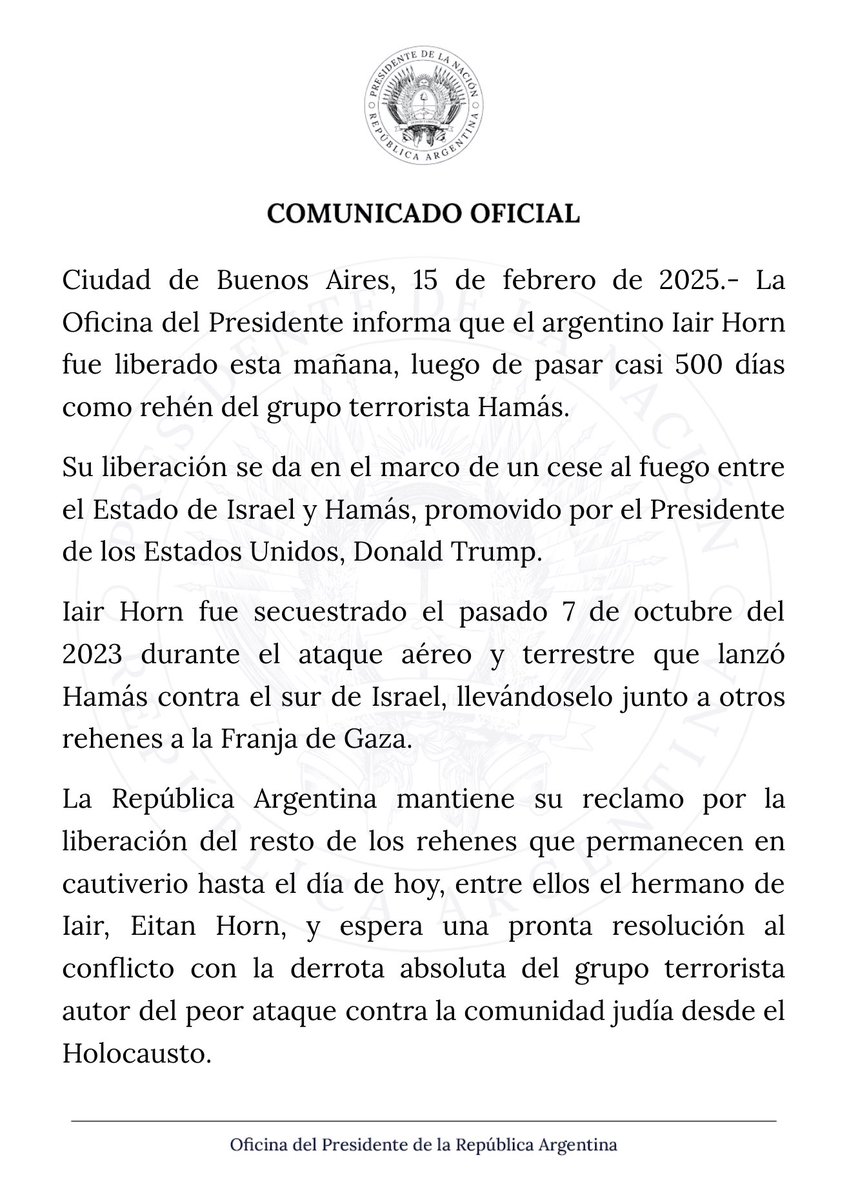 Oficina del Presidente tweet media