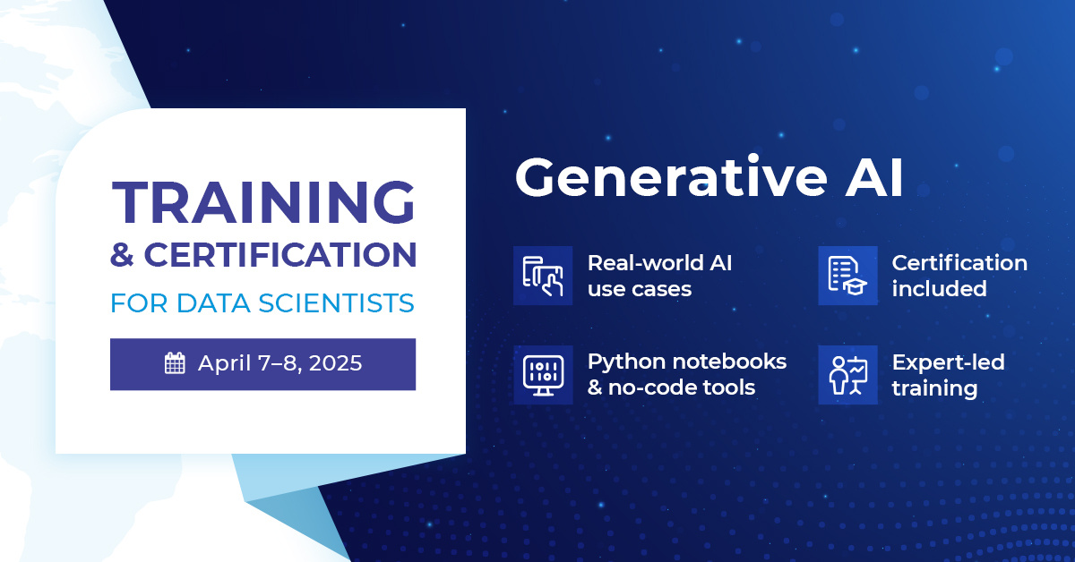 JohnSnowLabs's tweet image. Register now: hubs.li/Q036RqPM0 
 
#GenerativeAI #AIForDataScience #Python #NoCodeAI #HealthcareAI #MachineLearning #AIWorkshop #JohnSnowLabs #NLP #LLM #ArtificialIntelligence #MedicalAI #DataScienceTraining #AIExperts #TechTraining #VisualAI #AIinHealthcare #AIWorkflows
