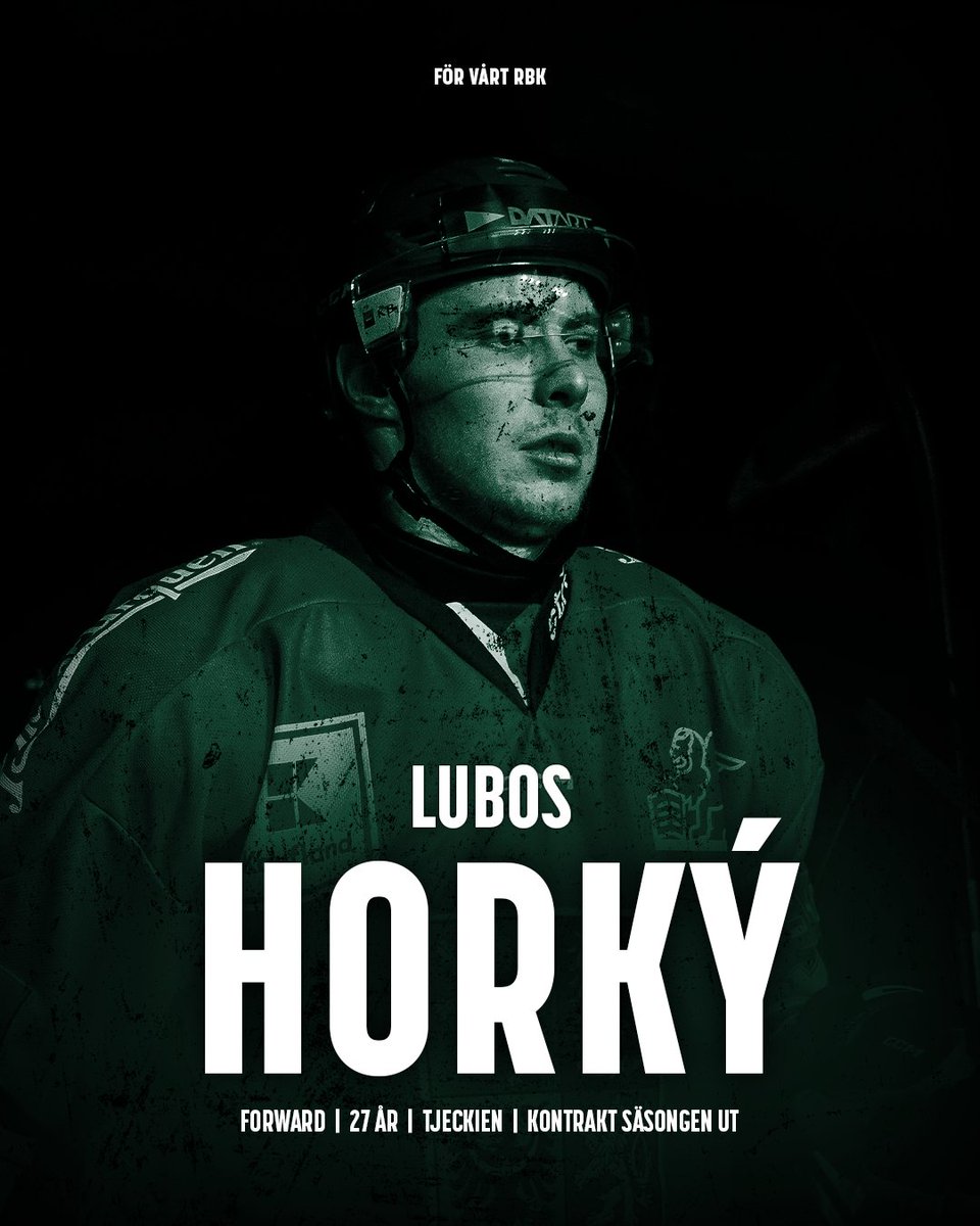 roglebk's tweet photo. Välkommen till Rögle, Lubos Horký!

Läs mer här:
https://t.co/mEE6piDRga

#roglebk #förvårtrbk https://t.co/jDMvlOhj0g
