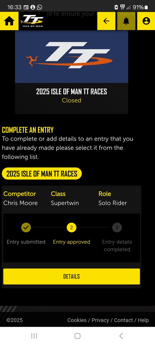 There's somethings that still mean a lot! Never presumed, always grateful! Thanks to <a href="/ttracesofficial/">Isle of Man TT Races</a> for continuing their belief in me 😍