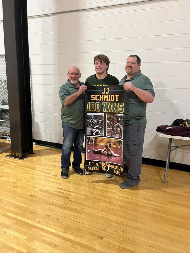 31-10 on the season. Came up one win short of the state tournament. But did make it to 100 Wins for his career.
<a href="/JJschmidt25/">JJ schmidt</a> <a href="/STMoreAD/">Sabers Athletics</a> <a href="/STMSabernation/">STM ABO</a>