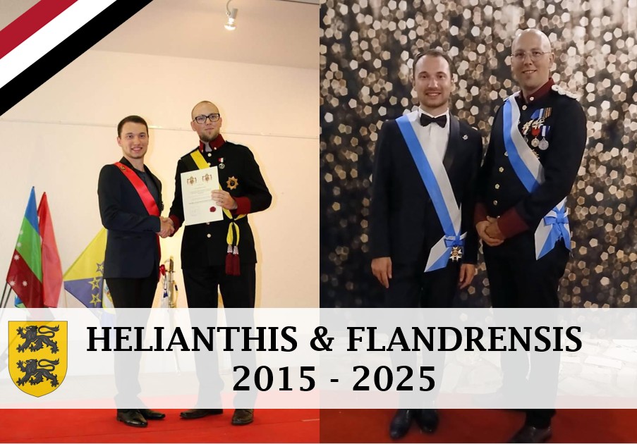 Flandrensis_Gov's tweet image. Diplomacy isn’t just about agreements, it’s about friendships 🤝! This month, we’re celebrating 10 years of diplomatic relations with @Helianthis_Gov  ! Here’s a look at both heads of state then vs. now!  #Micronations #Micronationalism #Diplomacy #Friendship