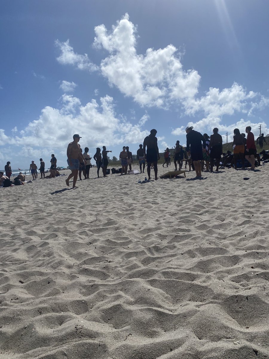 Great team bonding today. Can’t wait to watch this group grow throughout the spring! #ATFA #BlackOps #WinningInParadise #GoOwls