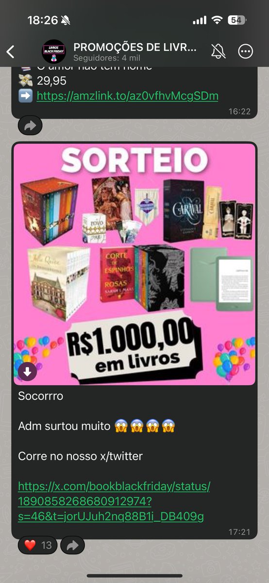 __maileen__'s tweet photo. @bookblackfriday vai que eu ganho https://t.co/SeYEvI8vQz